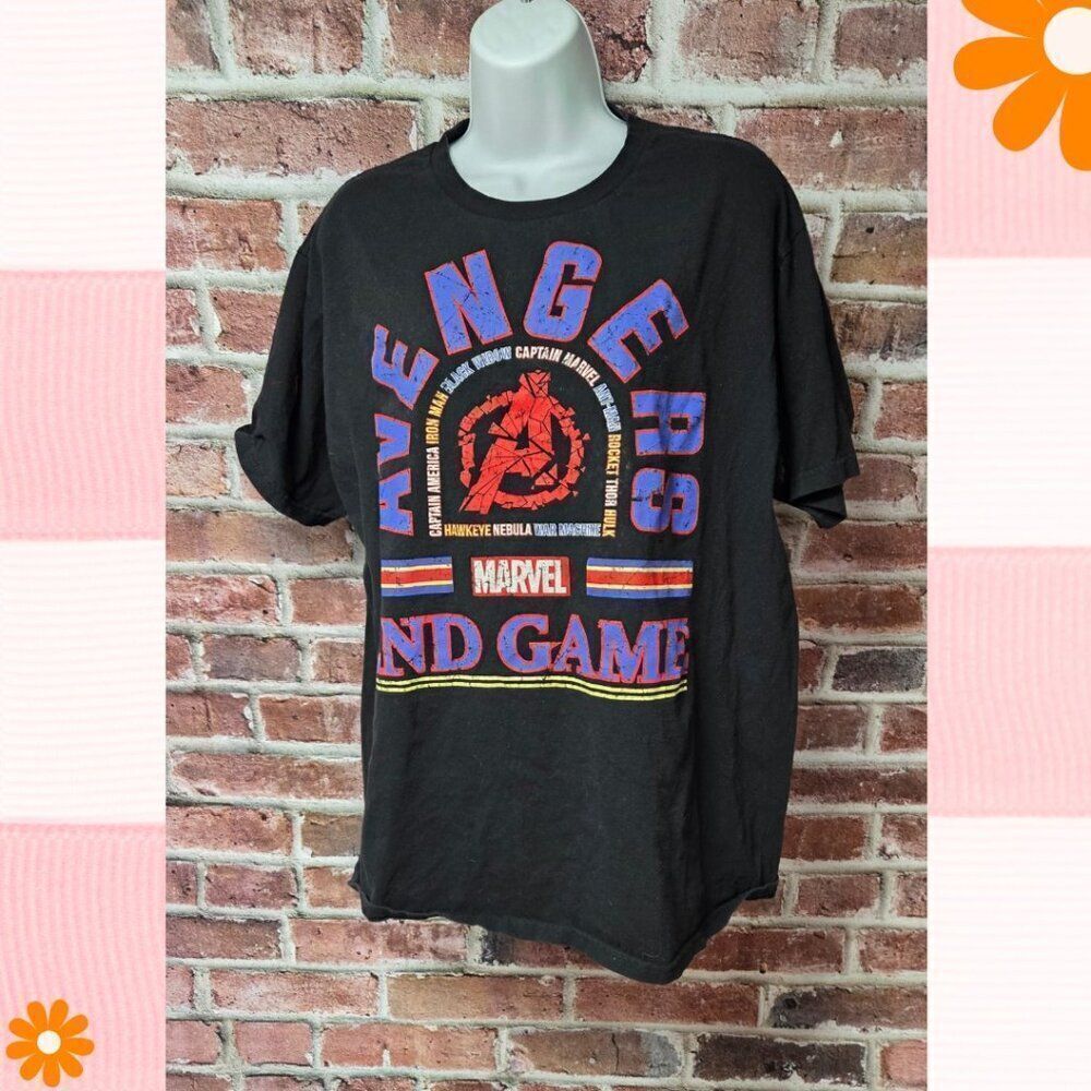 Unisex MARVEL Avengers Endgame Promo Tour T-Shirt Tee XL